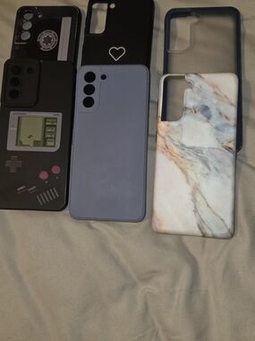 S21 Samsung Galaxy Silicone Phone Cases(6)